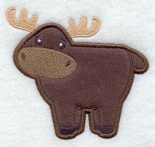 Playful Moose (Applique)