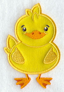 Playful Duck (Applique)