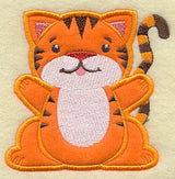 Playful Tiger (Applique)