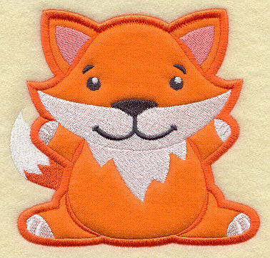 Playful Fox (Applique)