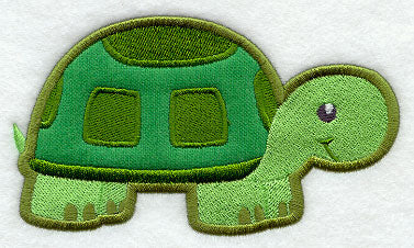 Playful Turtle (Applique)