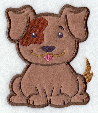 Playful Puppy (Applique)