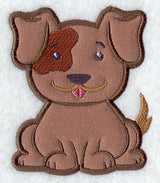 Playful Puppy (Applique)