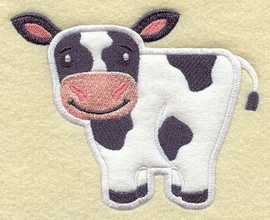 Playful Cow (Applique)