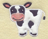 Playful Cow (Applique)