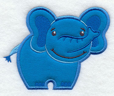 Playful Elephant (Applique)