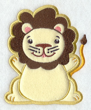 Playful Lion (Applique)