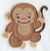 Playful Monkey (Applique)