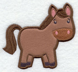 Playful Horse (Applique)