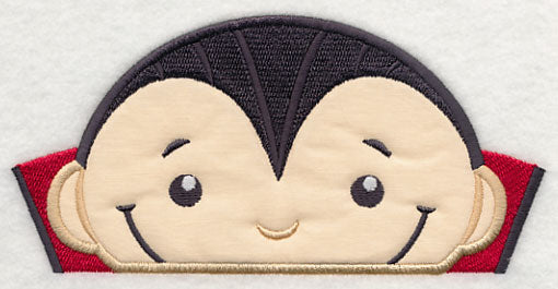Peeking Vampire (Applique)