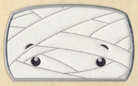 Peeking Mummy (Applique)