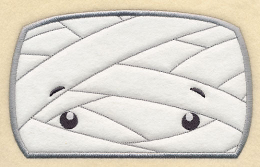 Peeking Mummy (Applique)