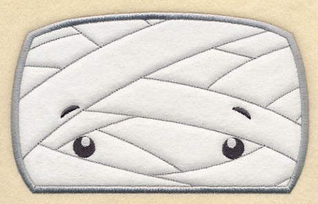 Peeking Mummy (Applique)