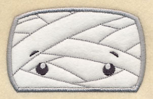 Peeking Mummy (Applique)