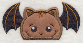 Peeking Bat (Applique)