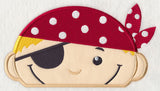 Peeking Pirate (Applique)