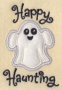 Happy Haunting Ghost (Applique)