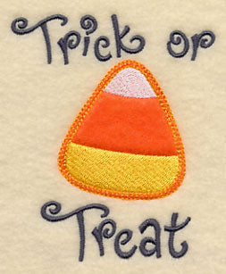 Trick or Treat Candy Corn (Applique)