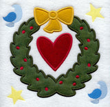 Claddagh Wreath Folk Art (Applique)