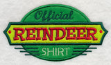 Official Reindeer Shirt (Applique)