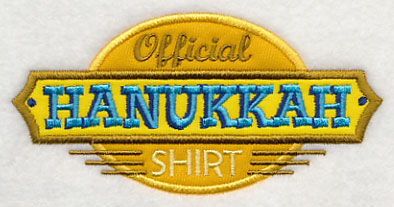 Official Hanukkah Shirt (Applique)