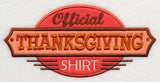 Official Thanksgiving Shirt (Applique)