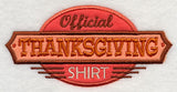 Official Thanksgiving Shirt (Applique)