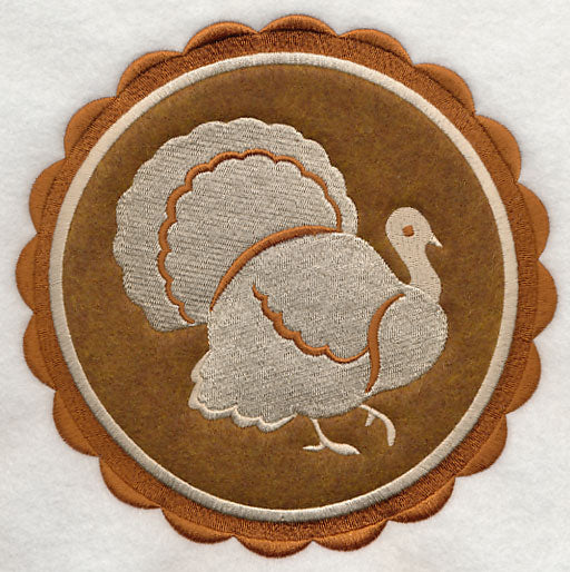 Turkey Stamp (Applique)