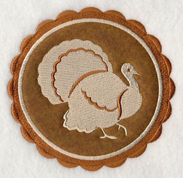 Turkey Stamp (Applique)