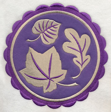 Autumn Leaves Stamp (Applique)