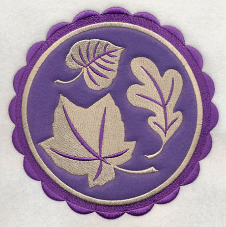 Autumn Leaves Stamp (Applique)