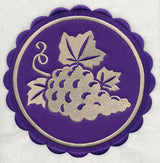 Grapes Stamp (Applique)