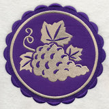 Grapes Stamp (Applique)