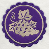 Grapes Stamp (Applique)