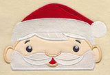Peeking Santa (Applique)