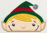 Peeking Boy Elf (Applique)