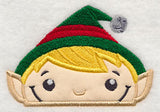 Peeking Boy Elf (Applique)