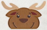 Peeking Reindeer (Applique)