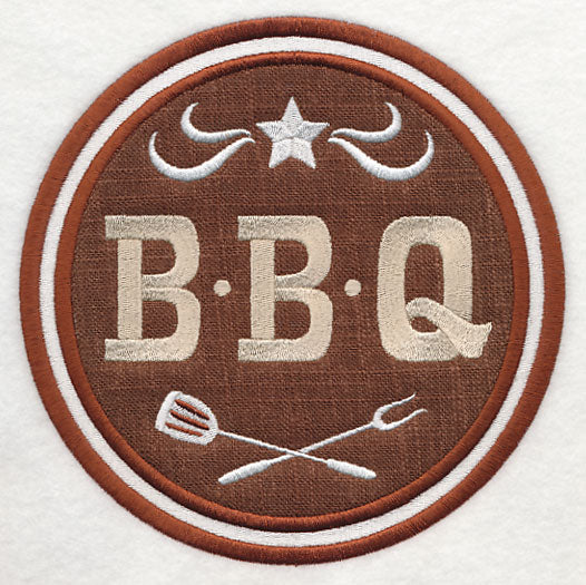 BBQ Crest (Applique)