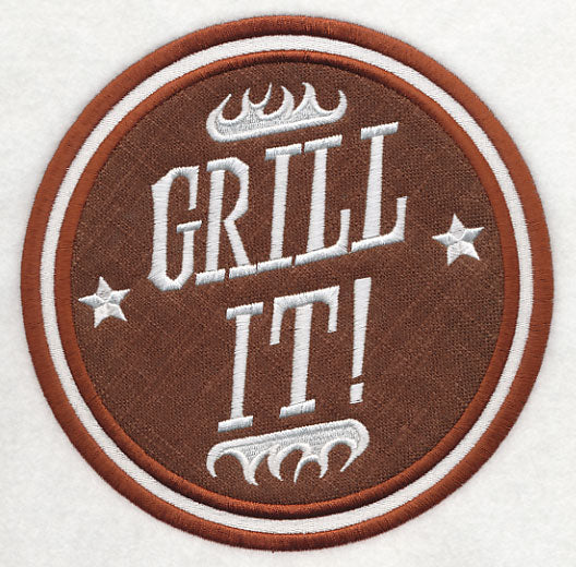 Grill It! (Applique)