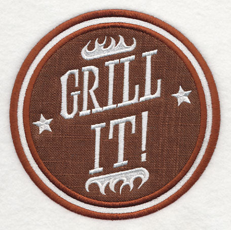 Grill It! (Applique)
