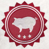 Pig Stamp (Applique)