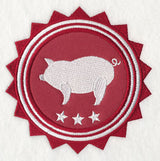Pig Stamp (Applique)