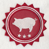 Pig Stamp (Applique)