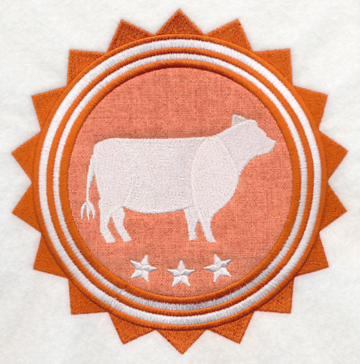 Cow Stamp (Applique)