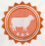 Cow Stamp (Applique)