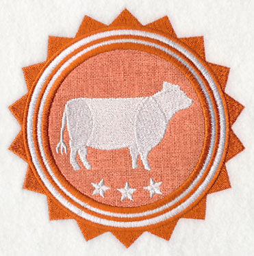 Cow Stamp (Applique)