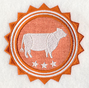 Cow Stamp (Applique)