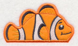 Peeking Clownfish (Applique)