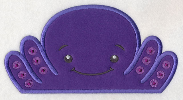 Peeking Octopus (Applique)